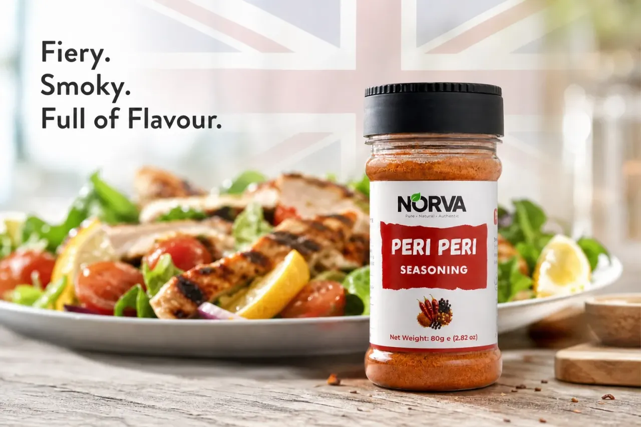 NORVA Peri Peri Seasoning - Fiery, Smoky, Full of Flavour